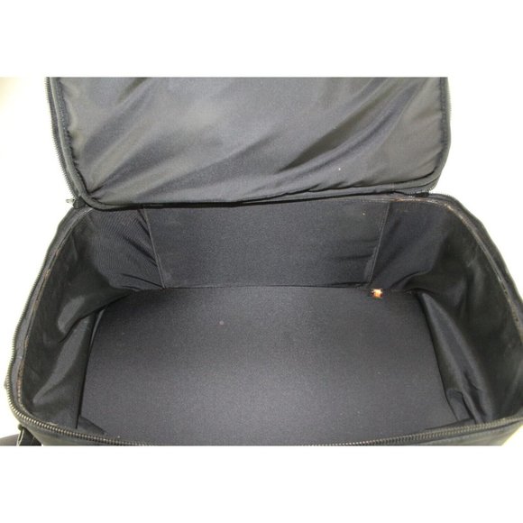 Chanel Black New Line Suitcase Messenger Carry-On 8CAS0419 - Picture 5 of 12